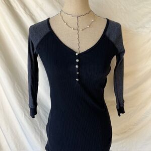 Cute basic black and gray tee